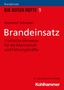 Hermann Schröder: Brandeinsatz, Buch