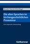 Benedict Totsche: Die alten Sprachen im kirchengeschichtlichen Proseminar, Buch