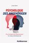 Text: Psychologie des Angehörigen, Psychologisches Basiswissen für Gesundheitsberufe. Bunte Silhouetten von Köpfen.