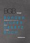 Grauer Hintergrund, schwarzer Text: BGB Soergel, blauer Text: Bürgerliches Gesetzbuch, Band 5, 14. Auflage., Buch