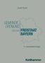Text: "Jürgen Busse. Gemeindeordnung für den Freistaat Bayern. 14., überarbeitete Auflage. Kohlhammer." Kontur Bayerns.