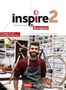 Jean-Thierry Le Bougnec: Inspire 2 - Ausgabe für den deutschsprachigen Raum. Kursbuch mit Audio-/Videos online, Code und Parcours digital®, 1 Buch und 1 Diverse
