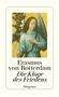 Erasmus von Rotterdam: Die Klage des Friedens, Buch
