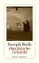 Joseph Roth: Das falsche Gewicht, Buch
