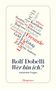 Rolf Dobelli: Wer bin ich?, Buch