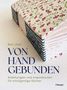 "Von Hand gebunden: Anleitungen und Inspirationen für einzigartige Bücher" von Bari Zaki, zeigt ein handgebundenes Buch.