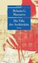 "Melania G. Mazzucco, Die Villa der Architektin, Roman. Illustration: Eine Hand mit einem Zirkel über Architekturzeichnungen.", Buch