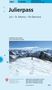 268S Julierpass Schneesportkarte, Karten, Karten