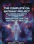„THE COMPLETE CIA GATEWAY PROJECT“, Menschensilhouetten und bunte Weltraumkulisse., Buch