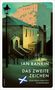 „Ian Rankin, Das zweite Zeichen, Der zweite Fall für John Rebus.“ Illustration: Mann in einer nächtlichen Stadtkulisse., Buch