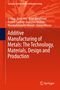 Li Yang: Additive Manufacturing of Metals: The Technology, Materials, Design and Production, Buch