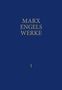 Friedrich Engels: MEW / Marx-Engels-Werke Band 1, Buch