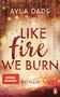 Ayla Dade: Like Fire We Burn, Buch