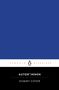 Text: "AUTOR*INNEN DUMMY-COVER. PENGUIN KLASSIKER." Logo eines Pinguins. Oben Blau, unten Schwarz., Buch