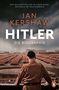 „Der Weltbestseller in einem Band, erstmals im Taschenbuch. Ian Kershaw. Hitler, die Biographie.“ Person in Uniform vor großer Versammlung., Buch