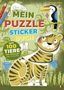 Isabel Große Holtforth: Mein bunter Puzzle-Sticker-Spaß - Tiere, Buch