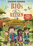 "Christoph Karrasch Rios magische Reisen Unsichtbar am Kilimandscharo. Vier Kinder, Tiere und Natur, fröhliche Farben.", Buch
