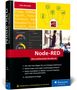 "Node-RED, Das umfassende Handbuch, Udo Brandes. Von Grundlagen bis fertiges Dashboard." Ein Buchcover mit technischen Symbolen., Buch