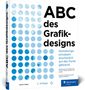 "ABC des Grafikdesigns" steht groß auf dem Cover. Es hat ein kreisförmiges, blaues Punktmuster., Buch