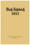 : Bach-Jahrbuch 2023, Buch