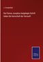 J. Freudenthal: Die Flavius Josephus beigelegte Schrift Ueber die Herrschaft der Vernunft, Buch