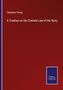 Theodore Thring: A Treatise on the Criminal Law of the Navy, Buch