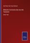 Carl Friedr. Keil: Biblischer Commentar über das Alte Testament, Buch
