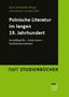 Polnische Literatur im langen 19. Jahrhundert, Buch