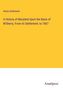 Henry Onderdonk: A History of Maryland Upon the Basis of M'Sherry, From its Settlement, to 1867, Buch