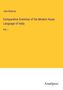 John Beames: Comparative Grammar of the Modern Aryan Language of India, Buch
