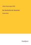 Text: "Johann Georg August Wirth, Die Geschichte der Deutschen, Zweiter Band". Unten: "Anatiposi". Oben gelb, unten weiß.