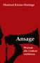 Manfred Kleine-Hartlage: Ansage, Buch