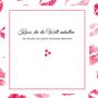 "Küsse, die die Welt anhalten. Die Bucket List unserer schönsten Momente." Drei kleine rote Herzen und rote Kussmünder., Buch