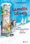 "Lametta ist weg". "Eine Adventsgeschichte in 24 Kapiteln". Illustration: Tiere vor einer verschneiten Litfaßsäule., Buch