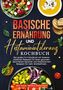 "BASISCHE ERNÄHRUNG UND Histaminintoleranz KOCHBUCH. Farbfrohes Gemüse und Suppen umgeben den Text auf dunklem Hintergrund.", Buch