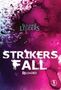 „Susanne Lueders – Strikers Fall Reloaded“. Bunte, abstrakte Aquarell-Illustration mit lila und pinken Farbspritzern., Buch