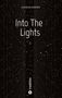 "Into The Lights" von Clemens Mander. Viele weiße Punkte und Linien auf schwarzem Hintergrund, die Tiefe erzeugen., Buch