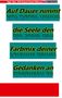 Dipl. -Kfm. (FH) Roland Scheel-Rübsam: Auf Dauer nimmt die Seele den Farbmix deiner Gedanken an: Lyriken von Roland Scheel-Rübsam aus dem Zeitraum 2004 bis 2025, Buch