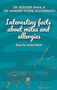 Dr. Rüdiger Wahl & Dr. Margrit Fooke-Achterrath. Interesting facts about mites and allergies. Easy to understand. Zeichnung einer Milbe auf blauem Hintergrund., Buch