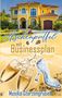 "Aschenputtel mit Businessplan" von Monika Starzengruber. Ein luxuriöses Haus und funkelnde Objekte mit Glas-Schuh., Buch