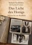 "Stefanie Senftleben mit Gerhard Leiner. Das Licht des Honigs. 300 km bis zur Kindheit." Drei alte Fotos auf rustikalem Hintergrund., Buch
