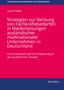 Lena Finken: Strategien zur Deckung von Fachkräftebedarfen in Deutschland. Rosa Hintergrund, blauer Streifen oben., Buch