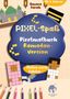„PIXEL-Spaß: Pixelmalbuch Ramadan-Version - Malen nach Zahlen.“ Bunte Pixelgrafiken und Buntstifte, geeignet ab 6 Jahren.