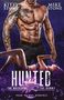 "Hunted: The Wolverine & The Bunny" zeigt einen muskulösen Mann mit Tattoos und eine Frau am Boden mit einem Mikrofon., Buch