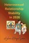Titel: "Heterosexual Relationship Stability in 2026". Illustration: Paar sitzt vertraut nebeneinander.