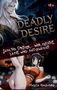 "DEADLY DESIRE", "Jack the Spritzer – Wer zuletzt lacht, wird ausgelacht!" Illustration mit zwei Anime-Figuren und 18+ Hinweis., Buch