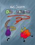 Kati Schnoor, Die Fühlster, ungeheuer emotional. Illustration mit bunten Kreaturen und einem ovalen Logo unten., Buch