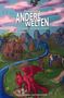 Text: "Potsdams Andere Welten, Phantastische Geschichten, Ausgabe 3". Eine farbenfrohe Landschaft mit Drachen und Menschen., Buch