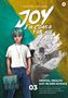"Joy: Ein Coach für alle Fälle. Mental Health Day in der Schule. Ein Junge mit blauen Haaren und Schultasche steht links.", Buch