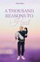 „A Thousand Reasons to Heal“ steht groß, darunter „Paramedic Hearts“. Ein Mann trägt eine Frau vor pastellfarbenem Hintergrund., Buch